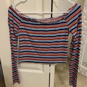 Pacsun Ribbed Off Shoulder